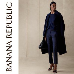 NWT BANANA REPUBLIC RYAN ITALIAN WOOL TROUSERS